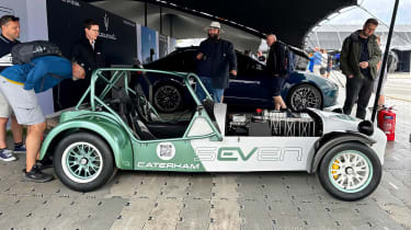 Caterham Ev Seven Previews All Electric Sports Car Pictures Evo